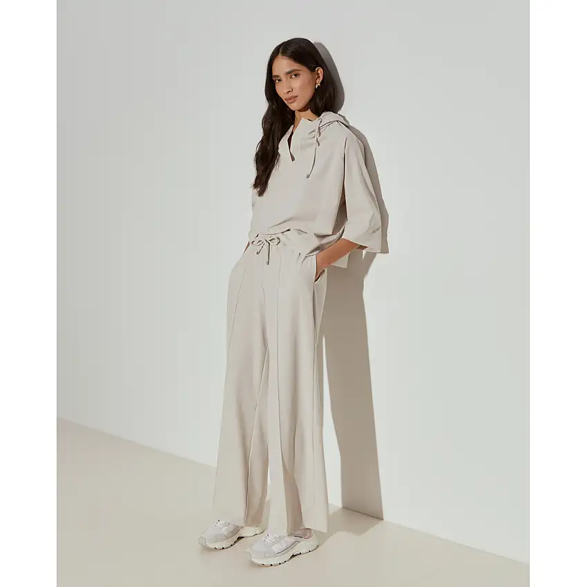 Pantalón ancho de malla técnica