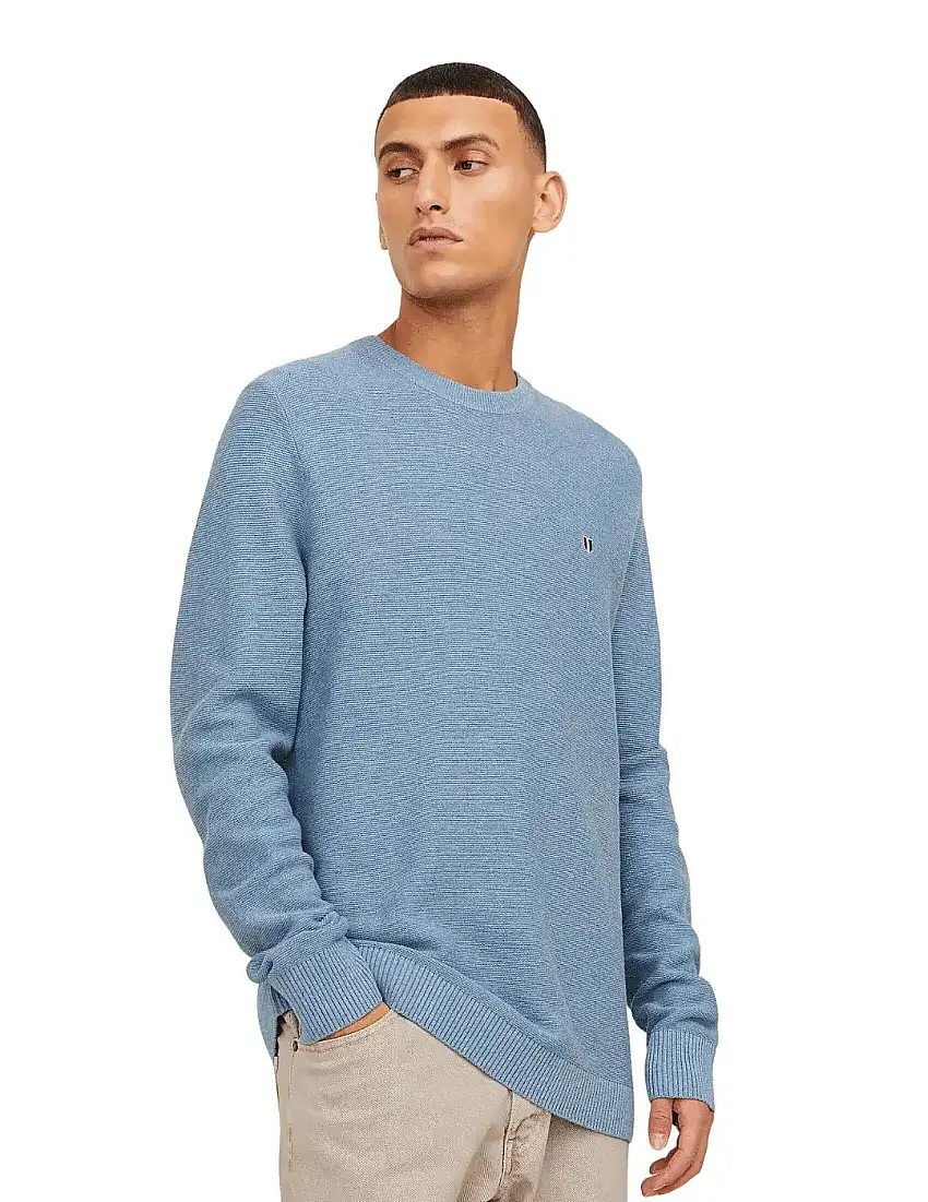 Jersey Punto Jack and Jones Azul