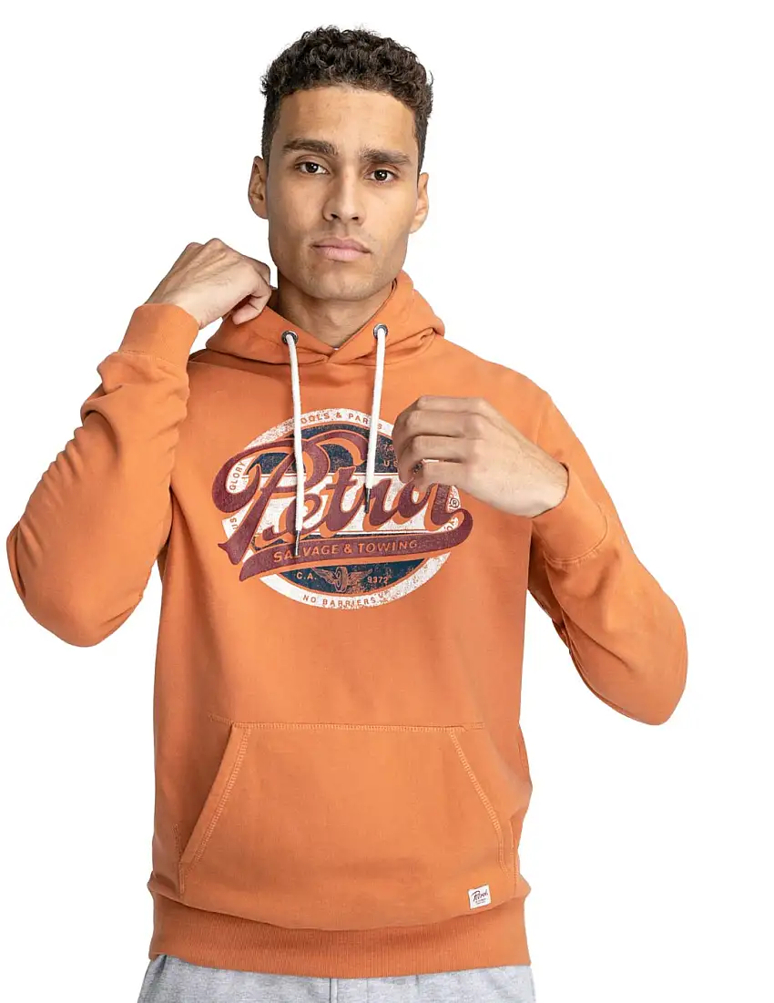 Sudadera con capucha Petrol Industries Naranja