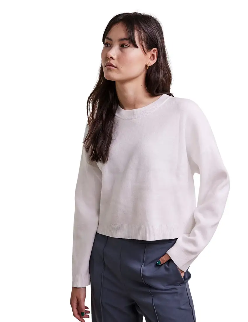 Jersey de punto Pieces Pchesa Blanco