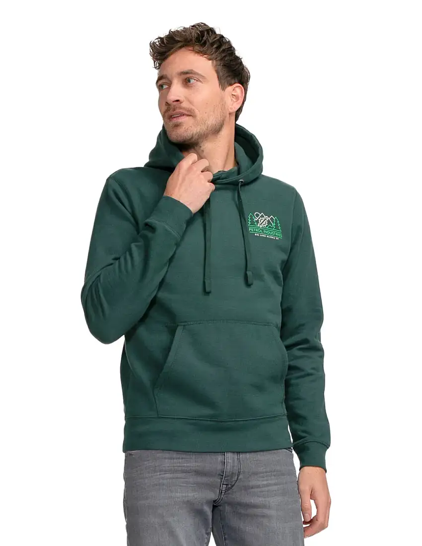 Sudadera Capucha Petrol Industries Tuluksak Verde