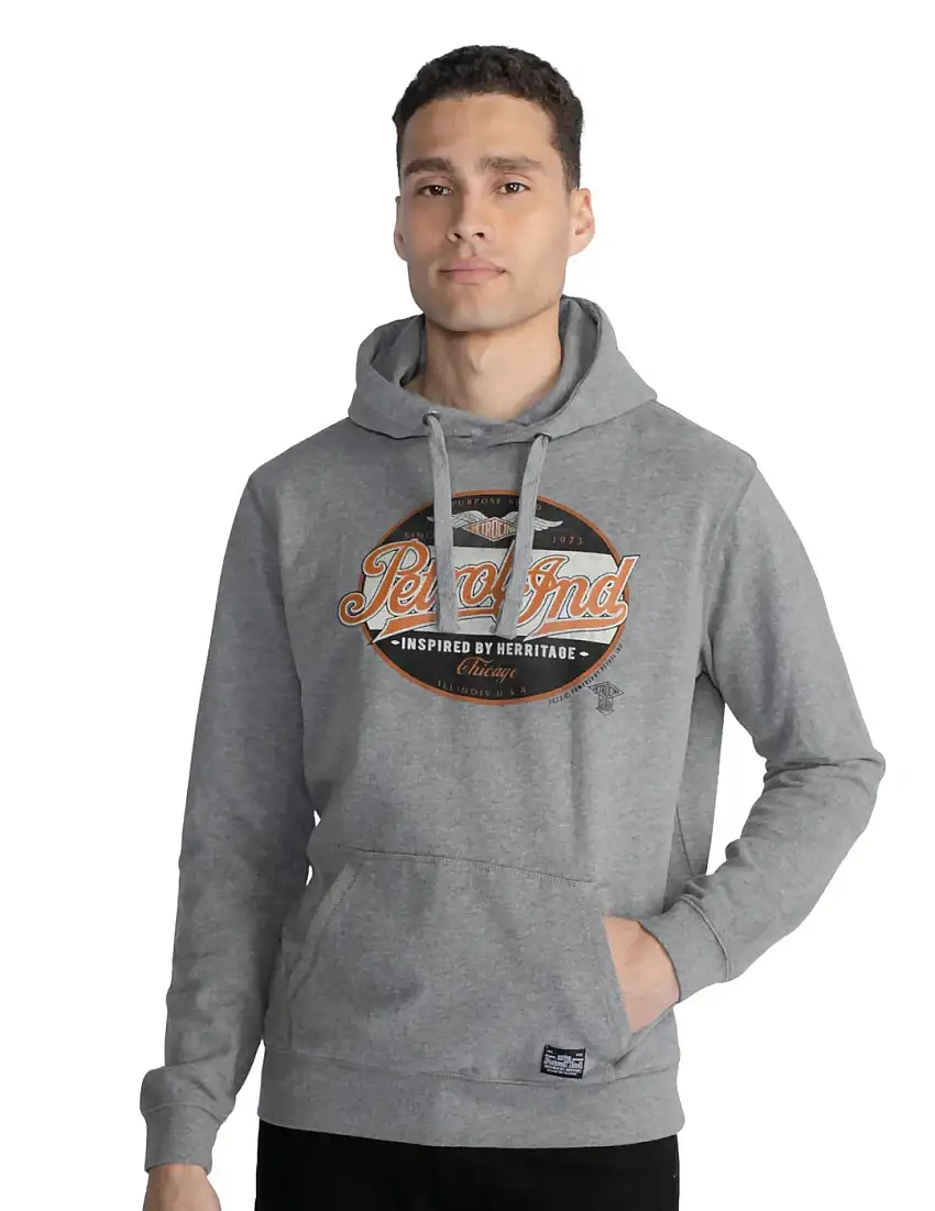 Sudadera Capucha Petrol Industries Ashland Gris