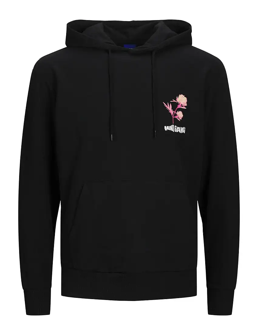 Sudadera Capucha Jack and Jones Jorgames Negro