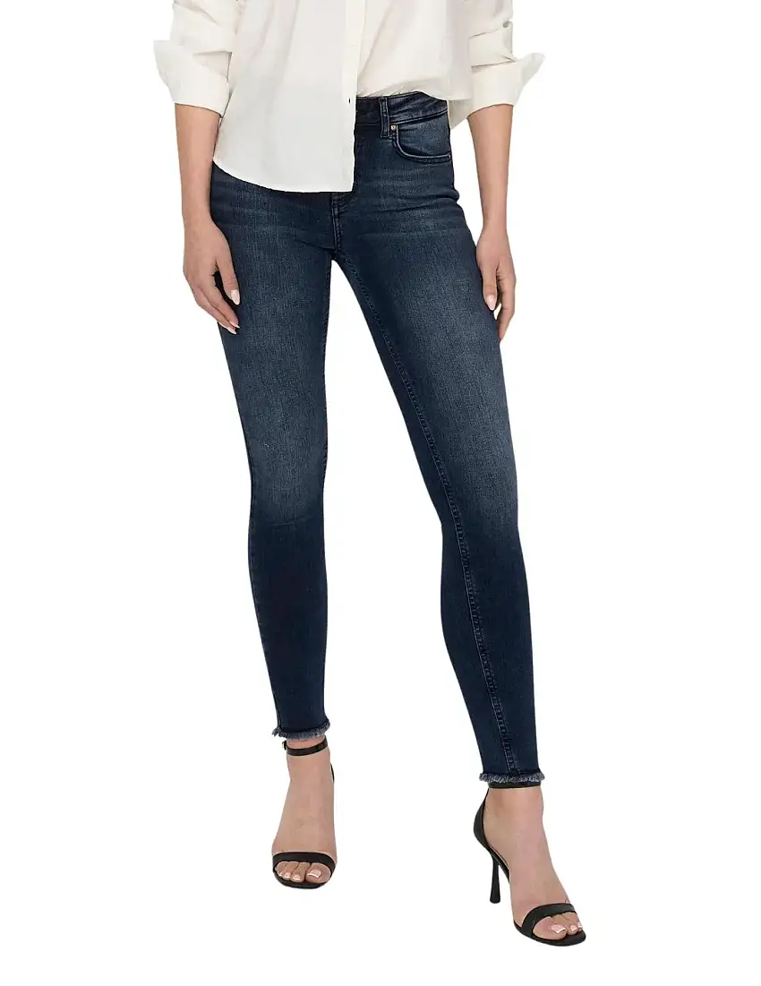 Vaqueros Skinny Only Onlblush REA409 Azul Oscuro