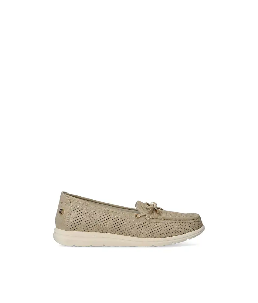 AMARPIES Zapato mocasín náutico picado