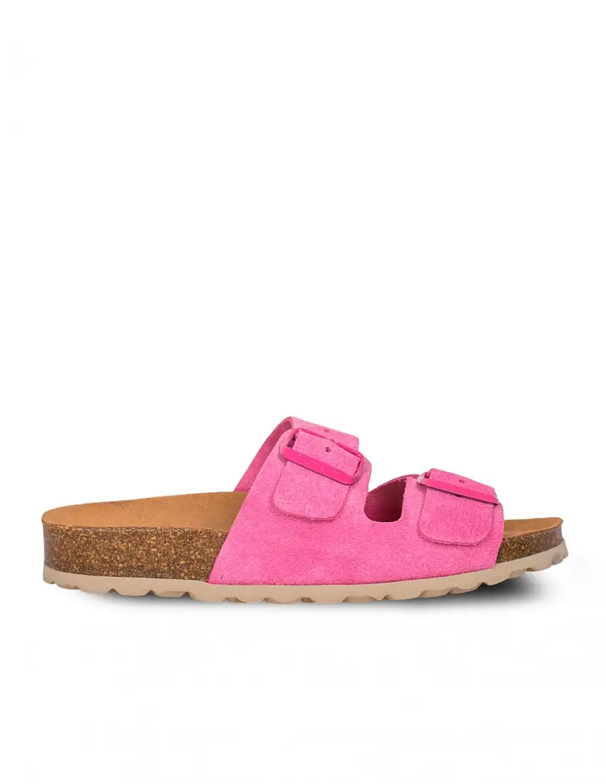 AUTENTI Sandalia Bio Serraje Fucsia