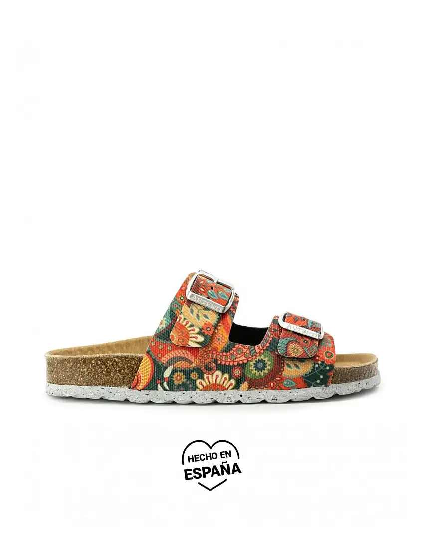 AUTENTI Sandalias Bio Estampado Flores