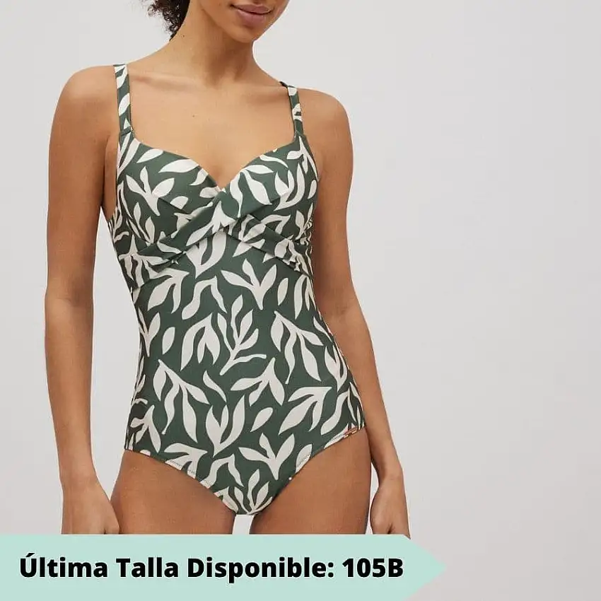 Bañador reductor, copa b, relleno fino, ilha de mel, ysabel mora.