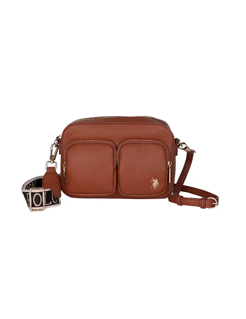 Bandolera Bolsillos US Polo Assn Tan
