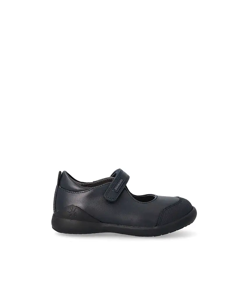BIOMECANICS Zapato colegial velcro niña BIO 181121 MARINO