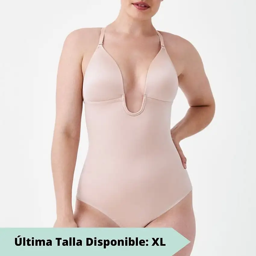 Body invisible super escotado y sin espalda, corte tanga, spanx