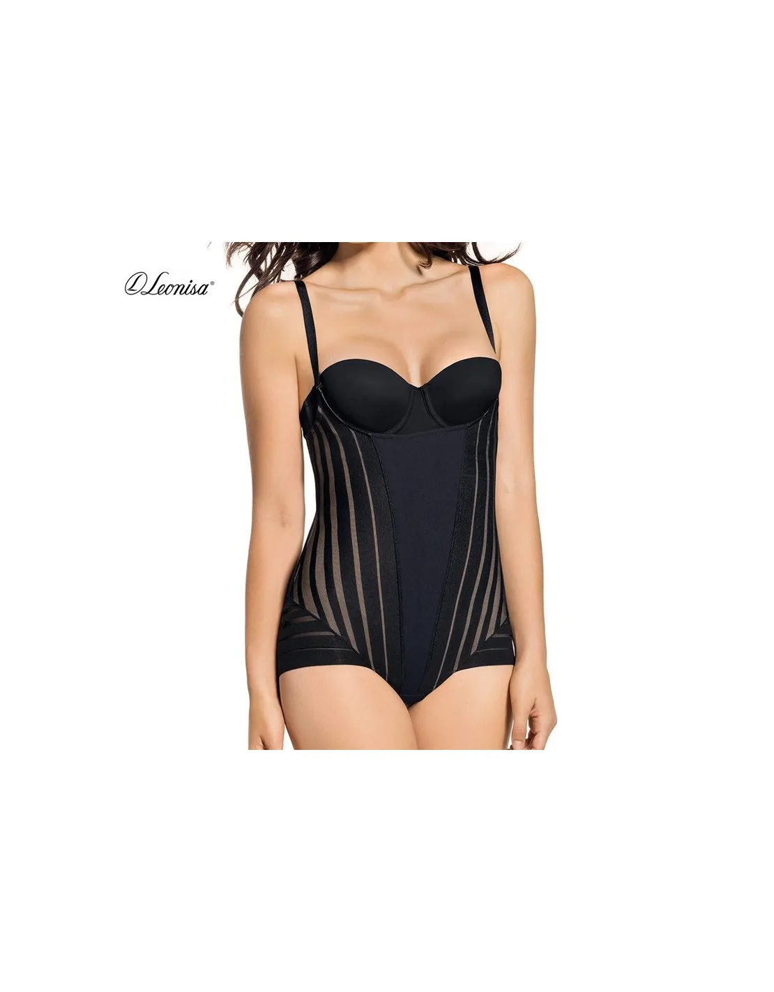 Body Leonisa de Control Suave y Apariencia Invisible Mod 18485