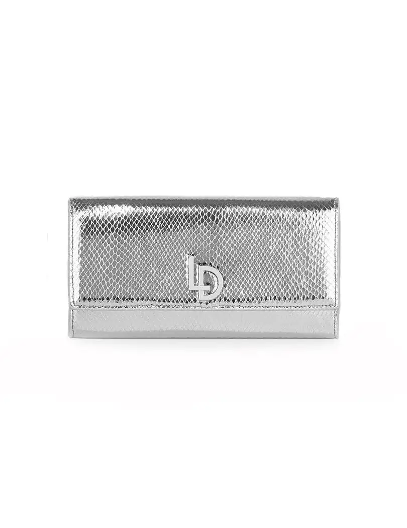 Bolso Fiesta LODI LP-1614 Plata Mujer.