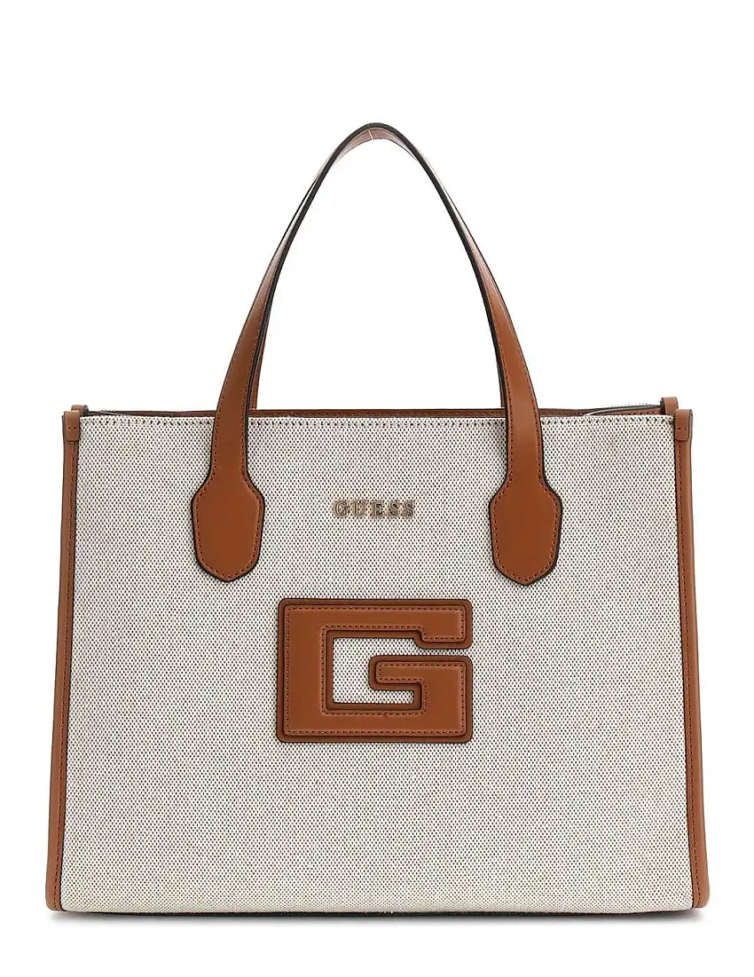 Bolso mujer Guess G Status 2 de mano marrón multi