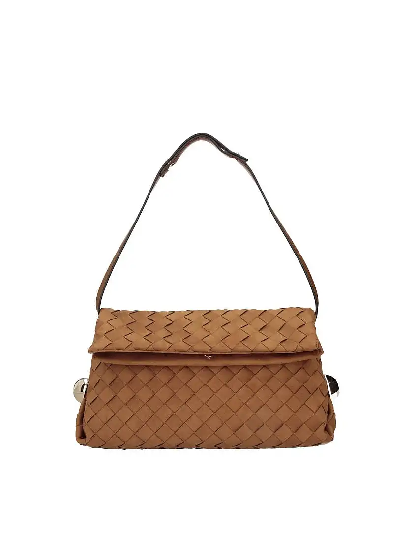 Bolso Riccy mediano trenzado mujer Liu-Jo camel