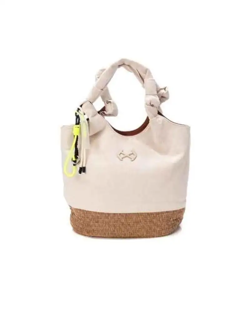BOLSO SRA - TEX. C. BEIGE