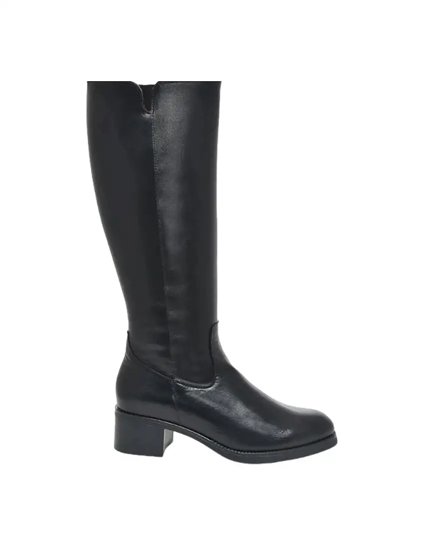 Bota Alta Piel Mujer Desiree Krim2
