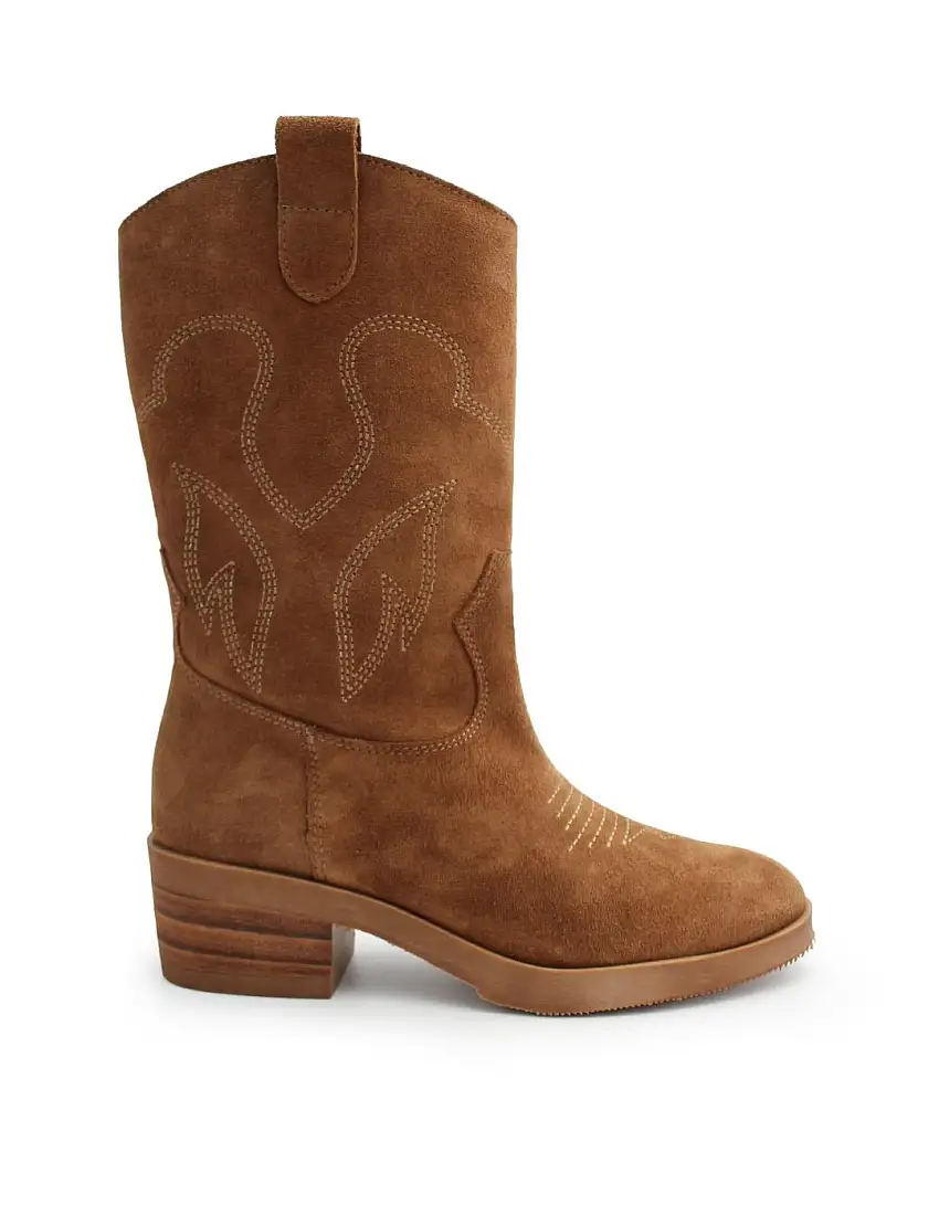 Bota Campera Claudia By Isaberi 4-Basilea Marrón Mujer