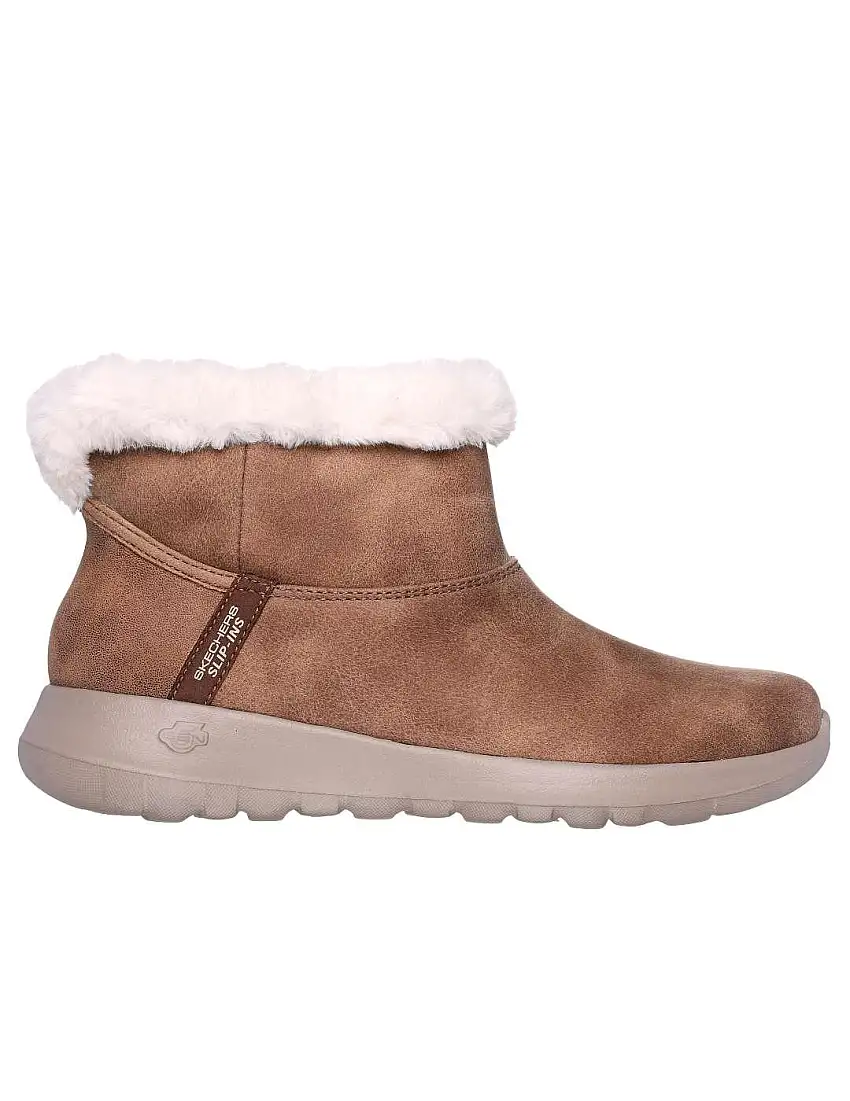 Botín mujer Skechers On-The cuero
