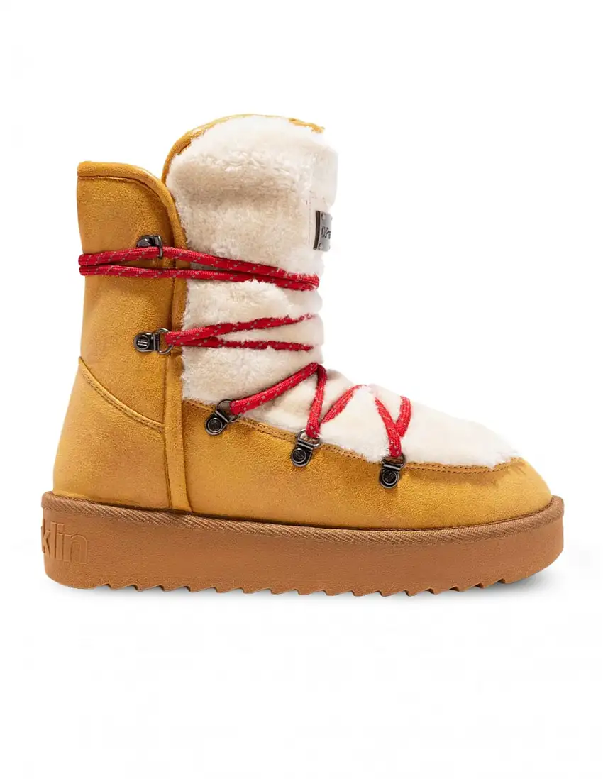 DR FRANKLIN Botas Australianas Cordones Rojos