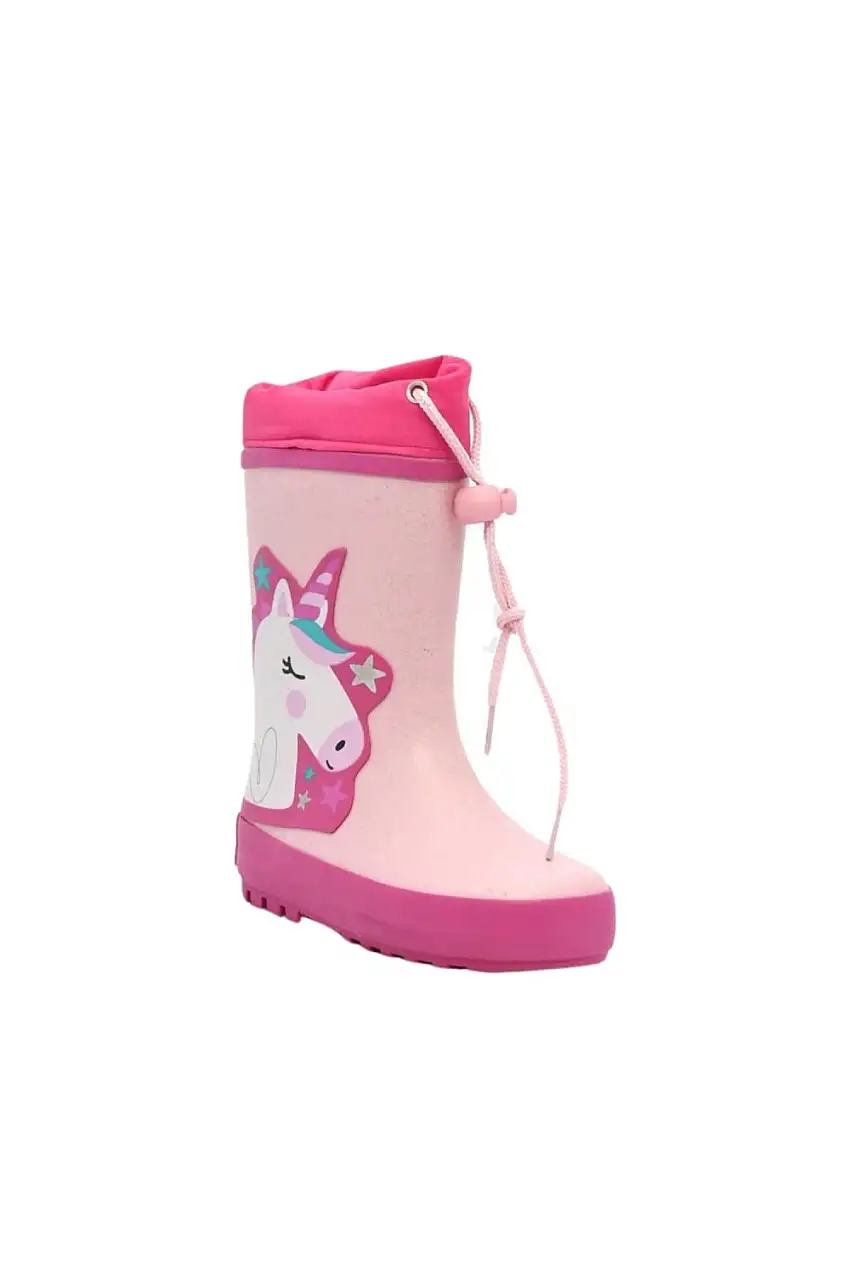 botas de agua crecendo rosa 2245