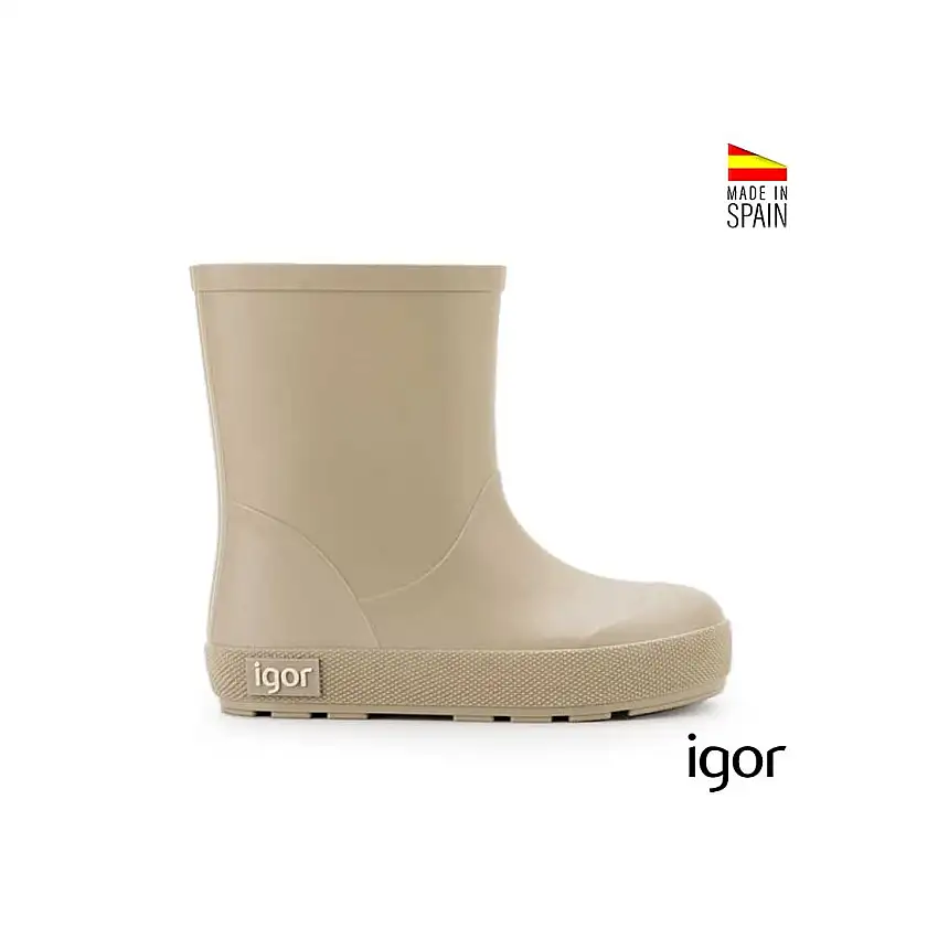 Botas de agua Igor Yogi beige