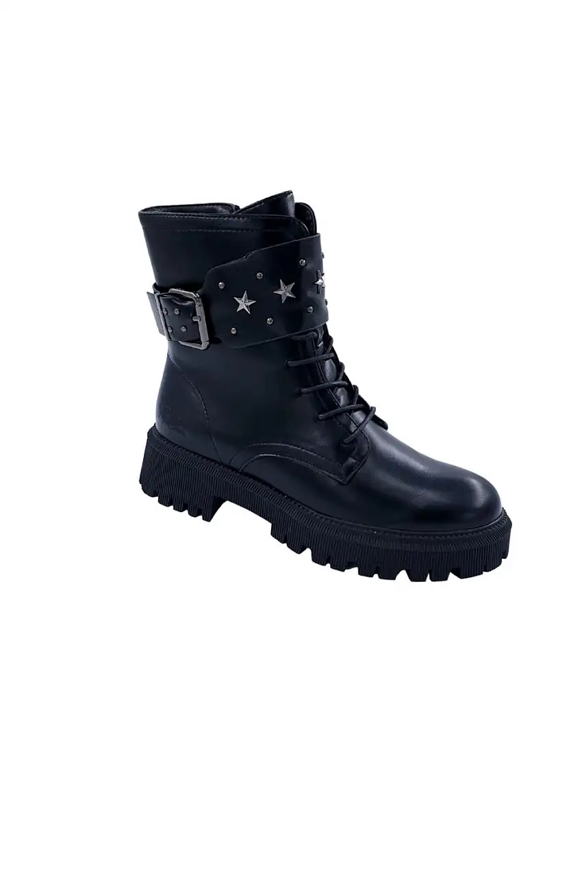 botas otoño invierno crecendo negro 6033