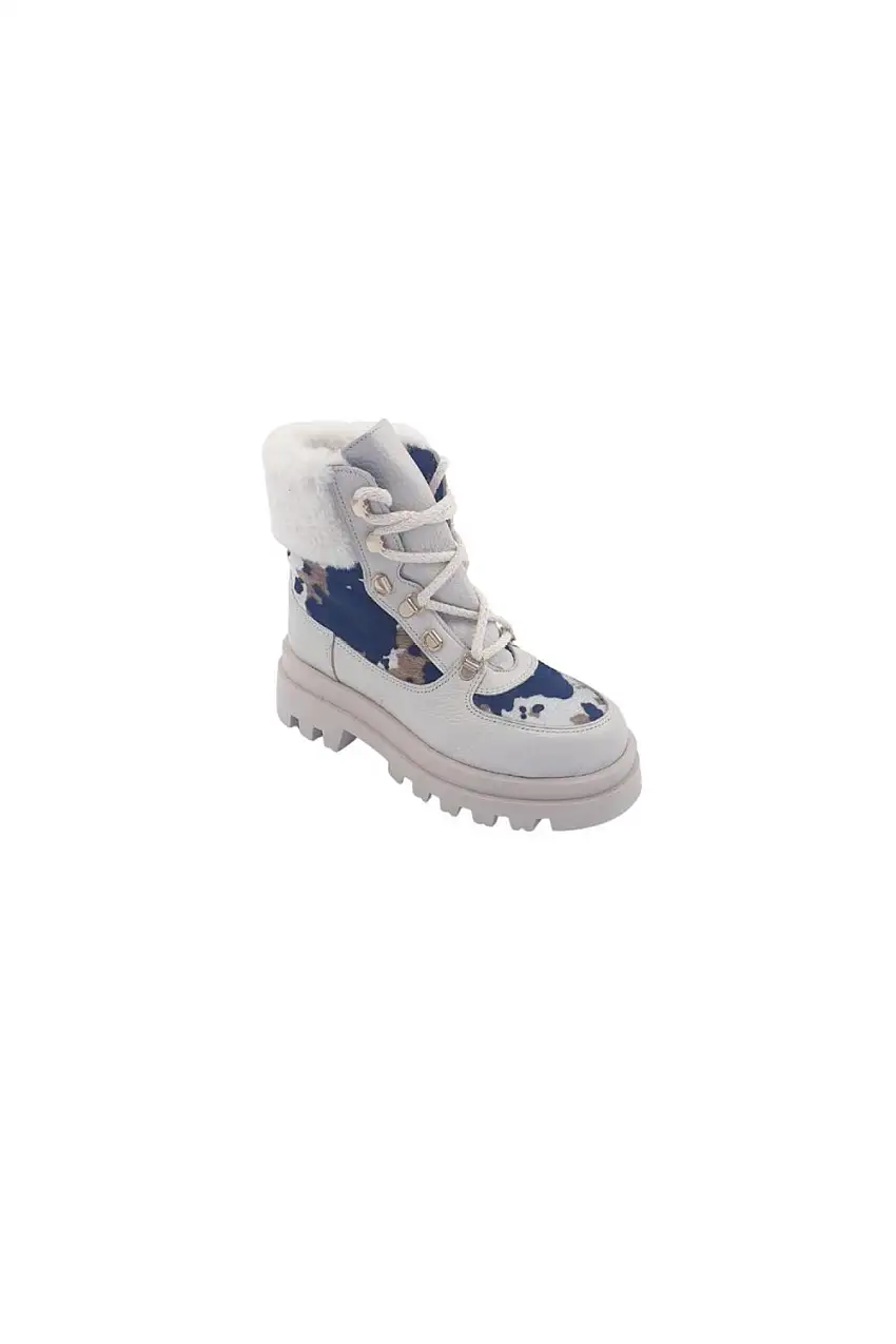 Botin otoño-invierno nival blanco elsa floater
