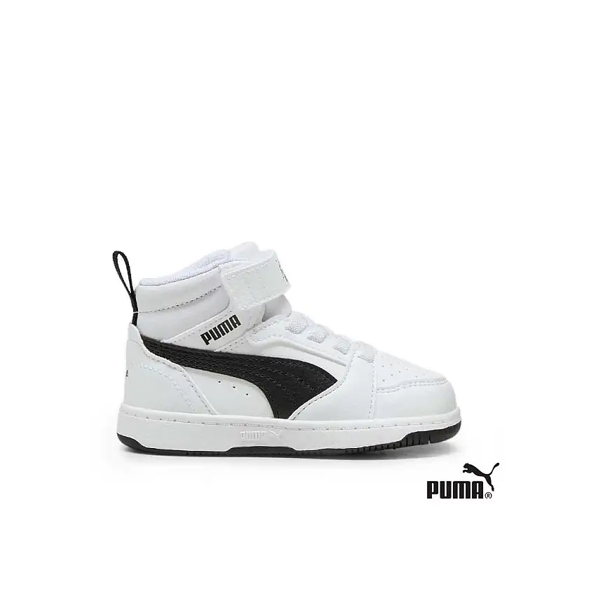 Botín Puma Rebound V6 Mid B/N