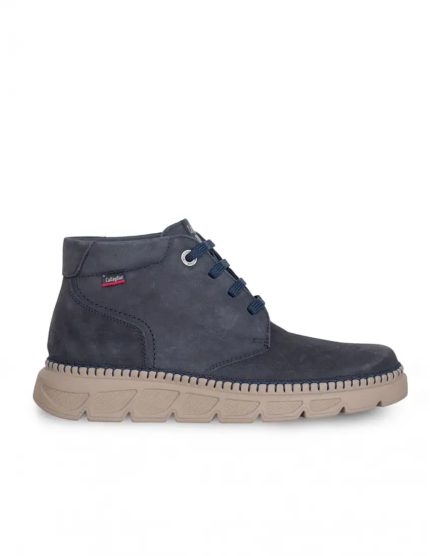 Botines Azules Piel Callaghan