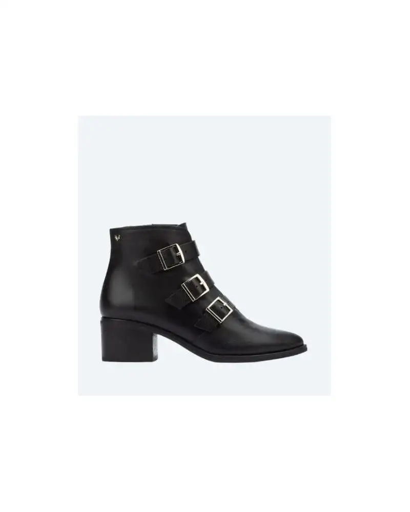 BOTÍN PIEL ZINNIA BLACK
