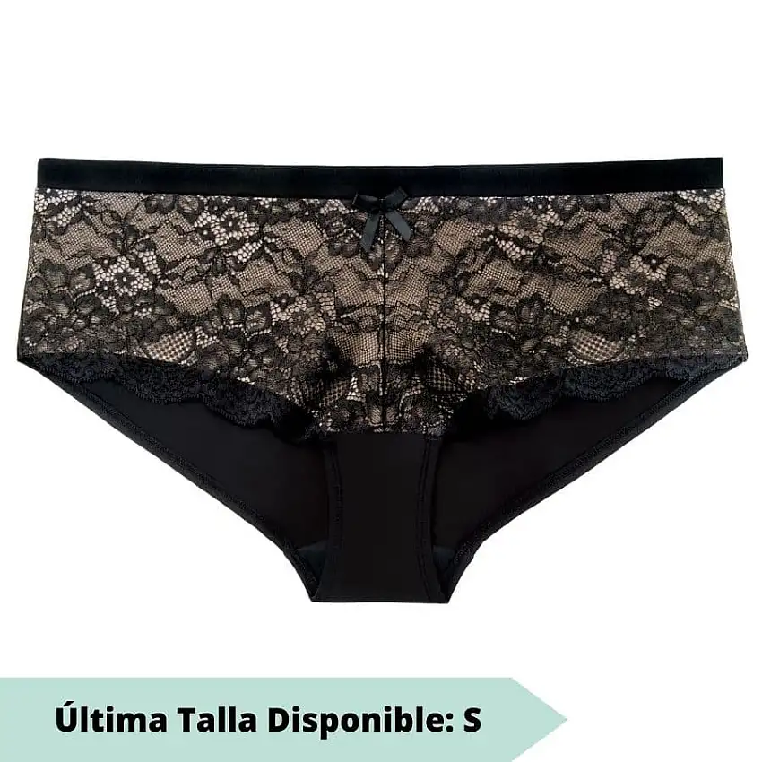 braguitas corte shorty de encaje, phoebe de dorina.