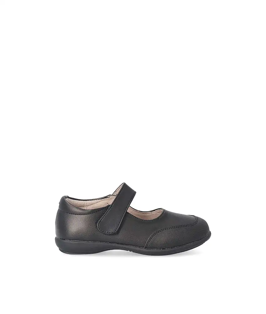 BUBBLE Zapato colegial velcro de niña