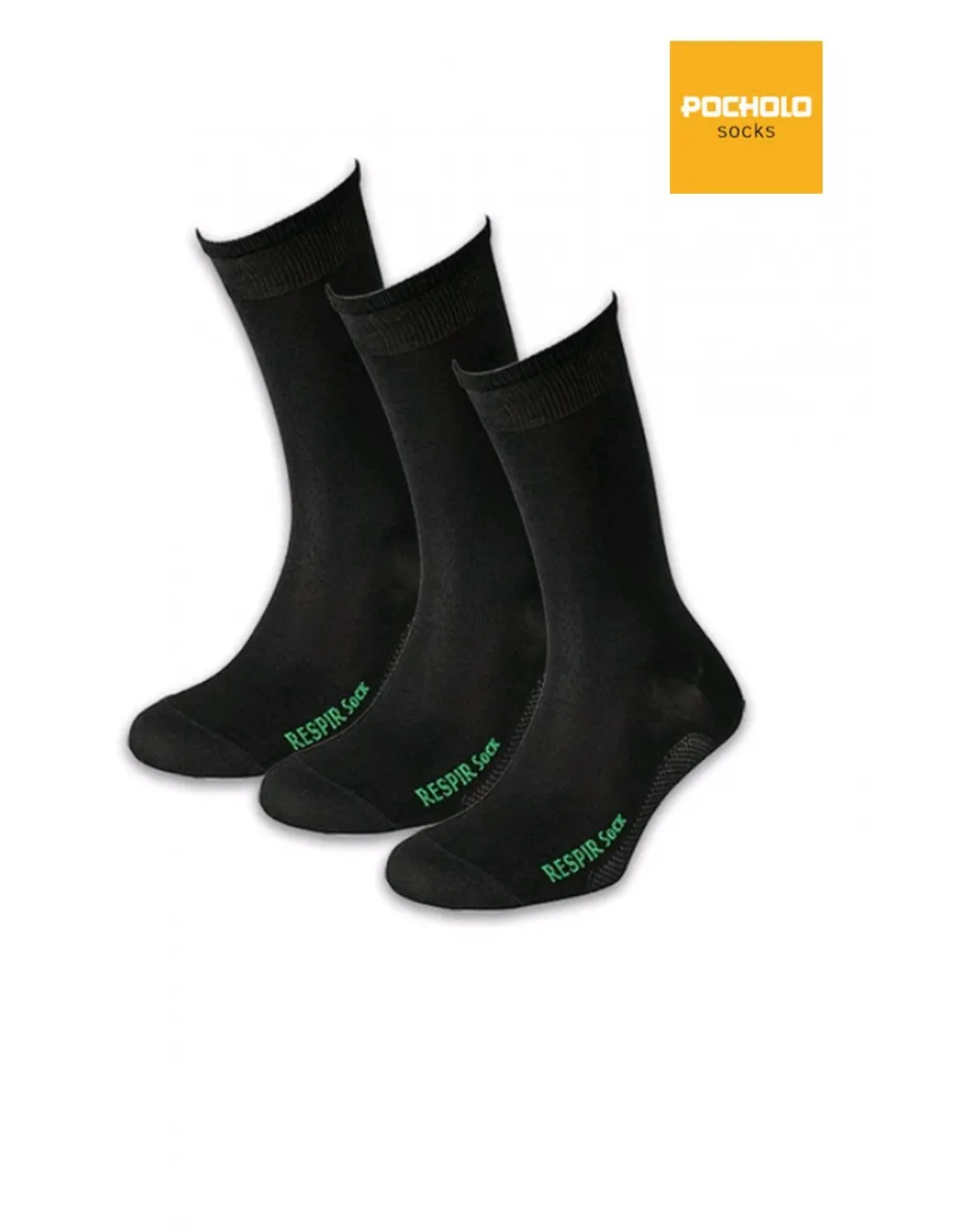 PACK 3 Calcetines Pocholo Respirsock Hilo de escocia
