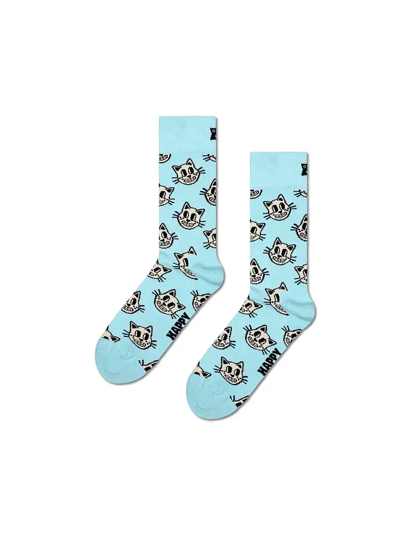 Calcetines Happy Socks Cat Azul