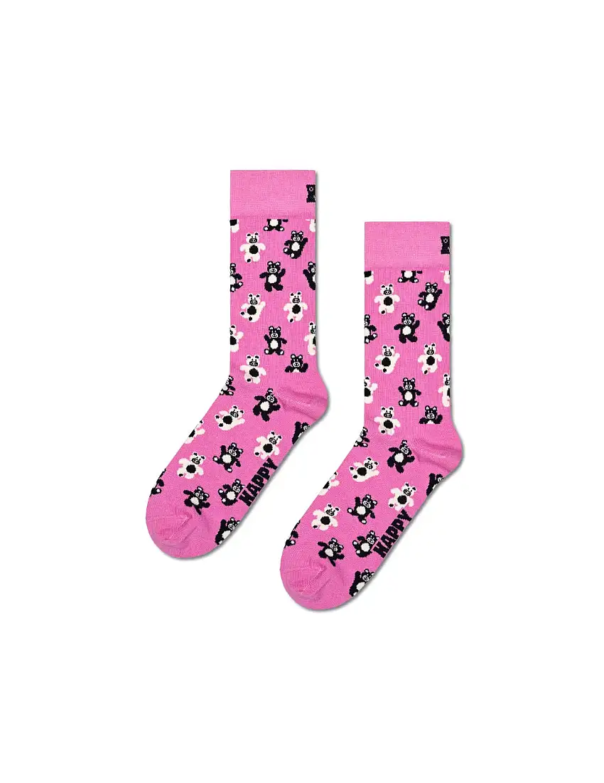Calcetines Happy Socks Teddy Bear Rosa
