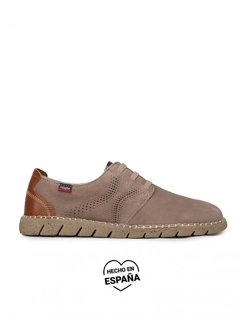 CALLAGHAN Zapatos Sport Cordones Elásticos Taupe