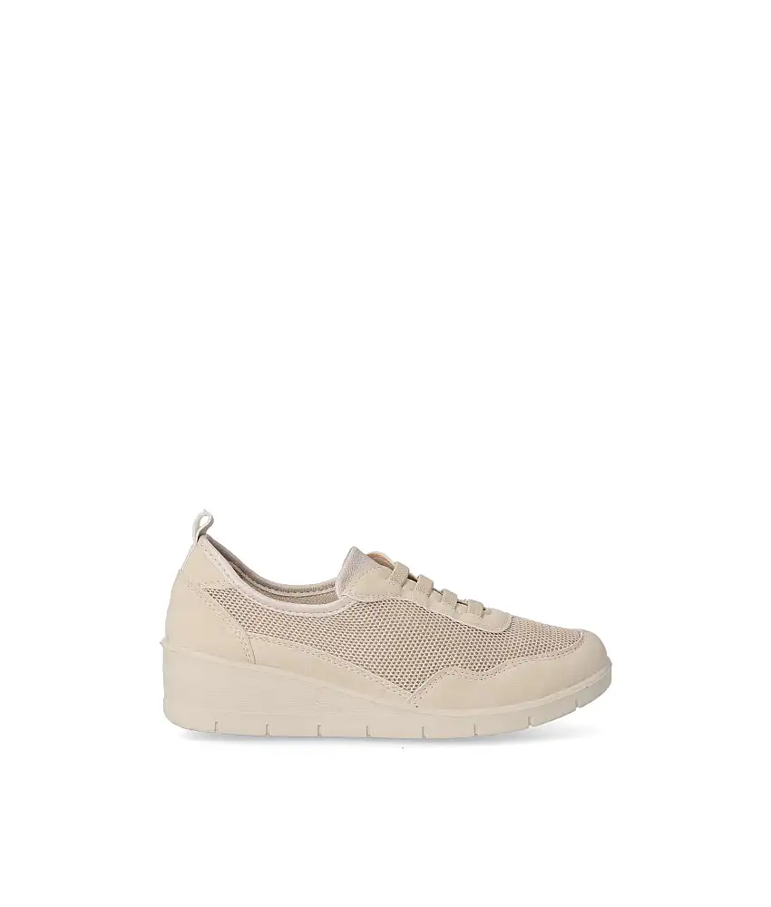 CALZAPIES Zapato casual confort cuña mujer