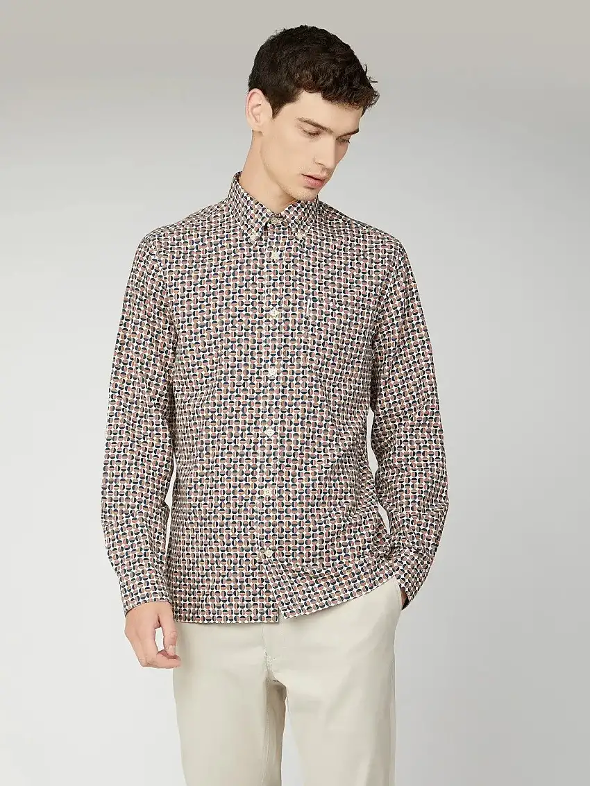 Camisa Archive 90s Print Retro