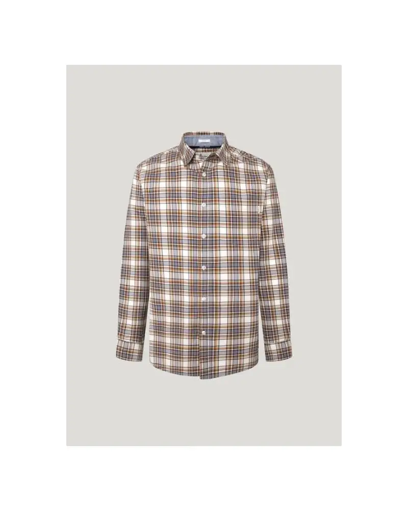 CAMISA MANGA LARGA MACBERTH RUST ORANGE