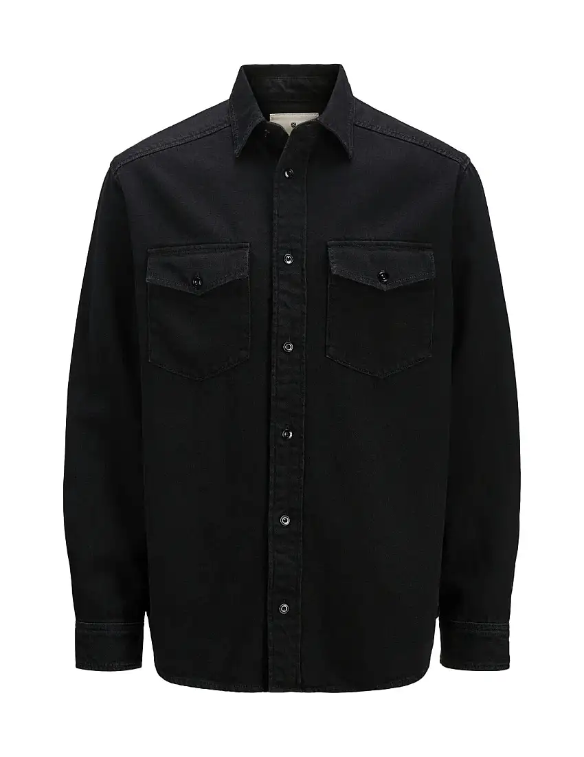 Camisa Vaquera Jack&Jones Blubruce Negro