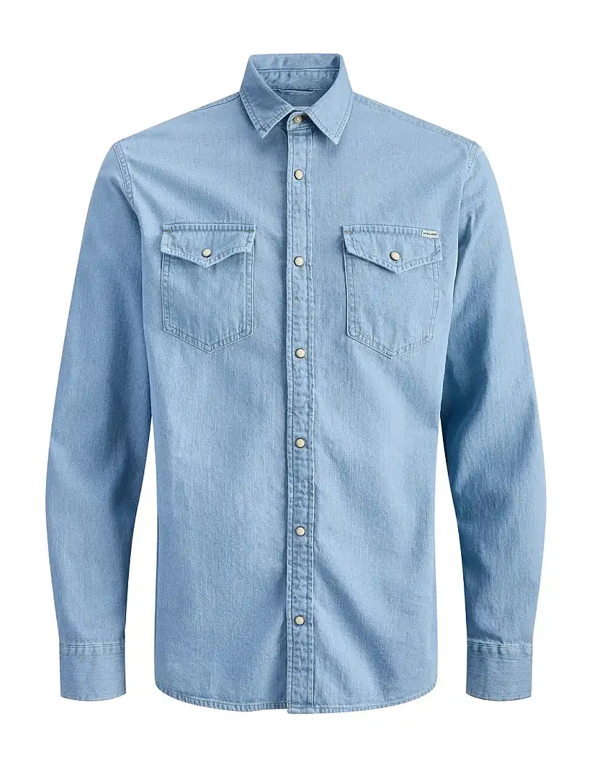Camisa Vaquera Jack&Jones Sheridan Azul Claro