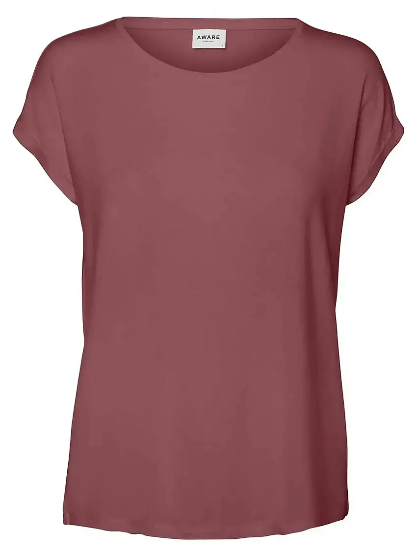 Camiseta Básica Aware Rose Brown