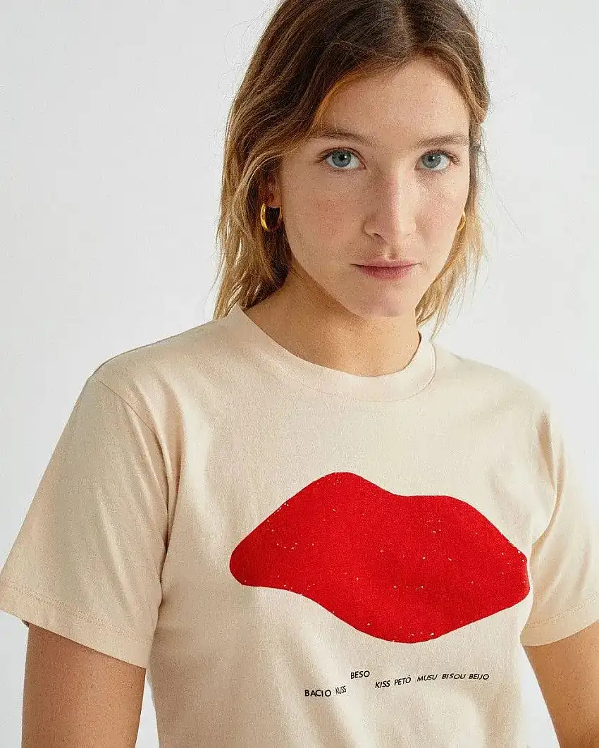 Camiseta Beso Shell