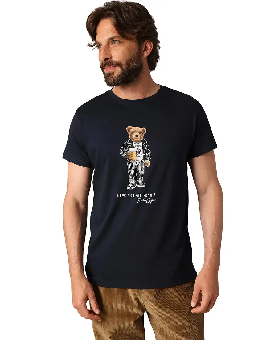 Camiseta DEELUXE Bebear Azul Marino