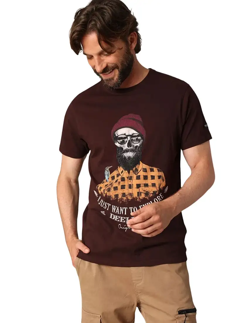 Camiseta DEELUXE Tellson Granate