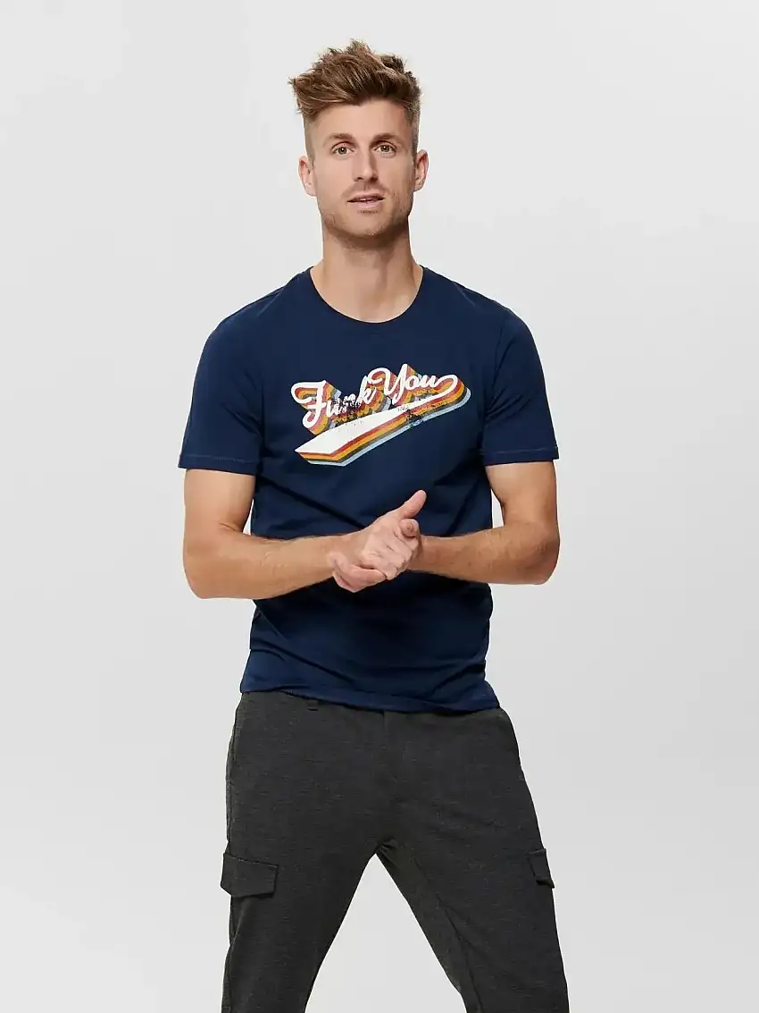 Camiseta estampada Patrik
