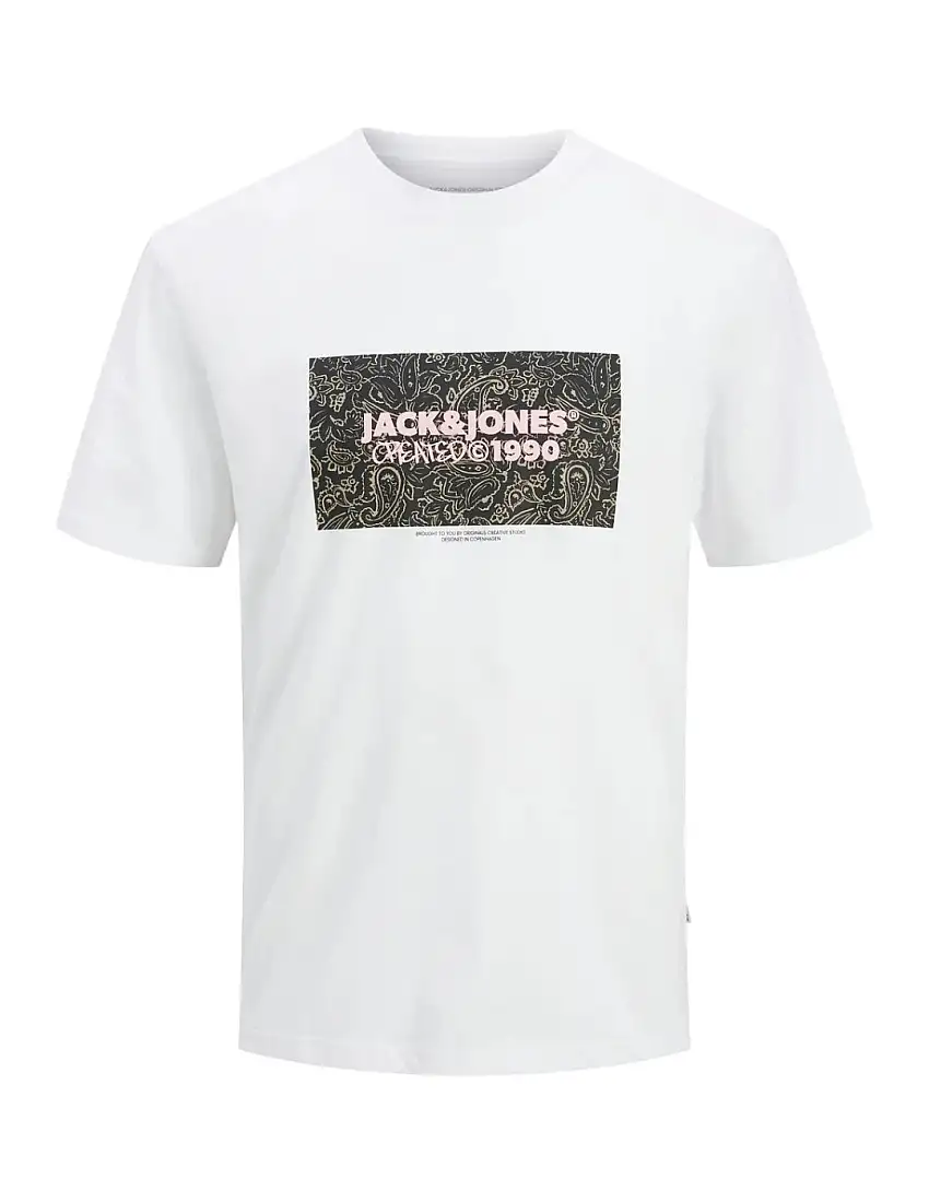 Camiseta Jack&Jones Bushwick Blanco