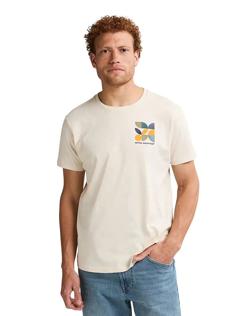 Camiseta Petrol Industries Oglala Beige
