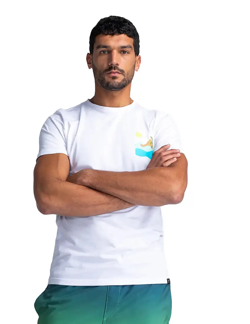 Camiseta Petrol Industries Summer Blanco